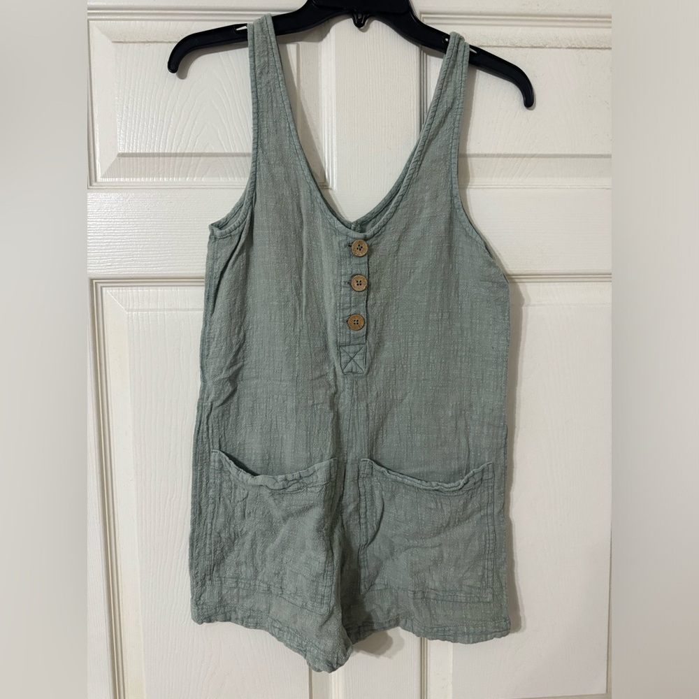 Blue rip curl romper